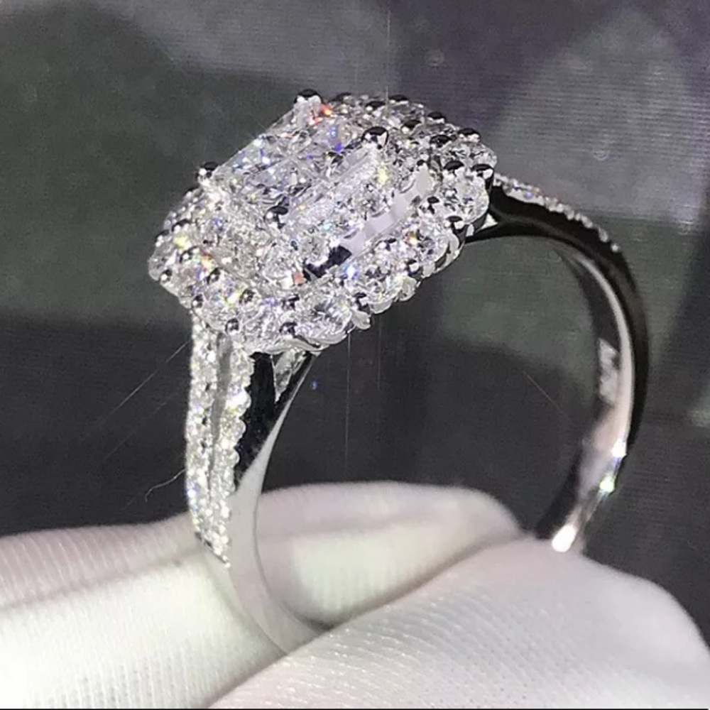 Sterling silver sunshine ring - Picture 1 of 5